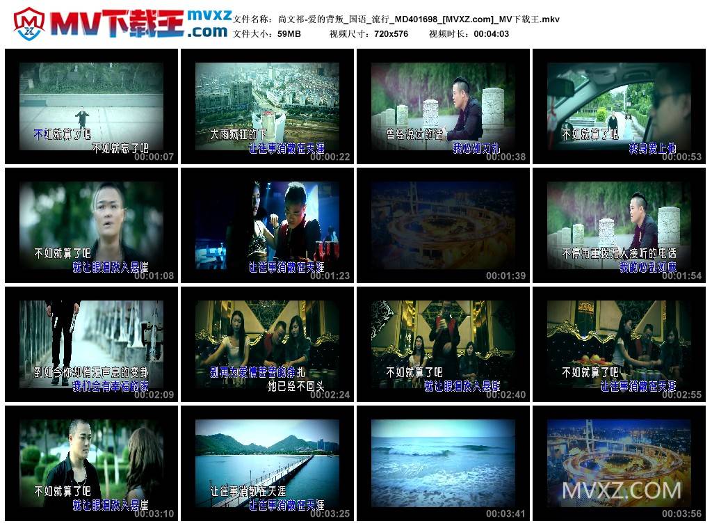 尚文祁-爱的背叛_国语_流行_MD401698